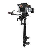 New 4 Stroke 3.6 HP Outboard Motor 55CC Boat Engine With Air Cooling System